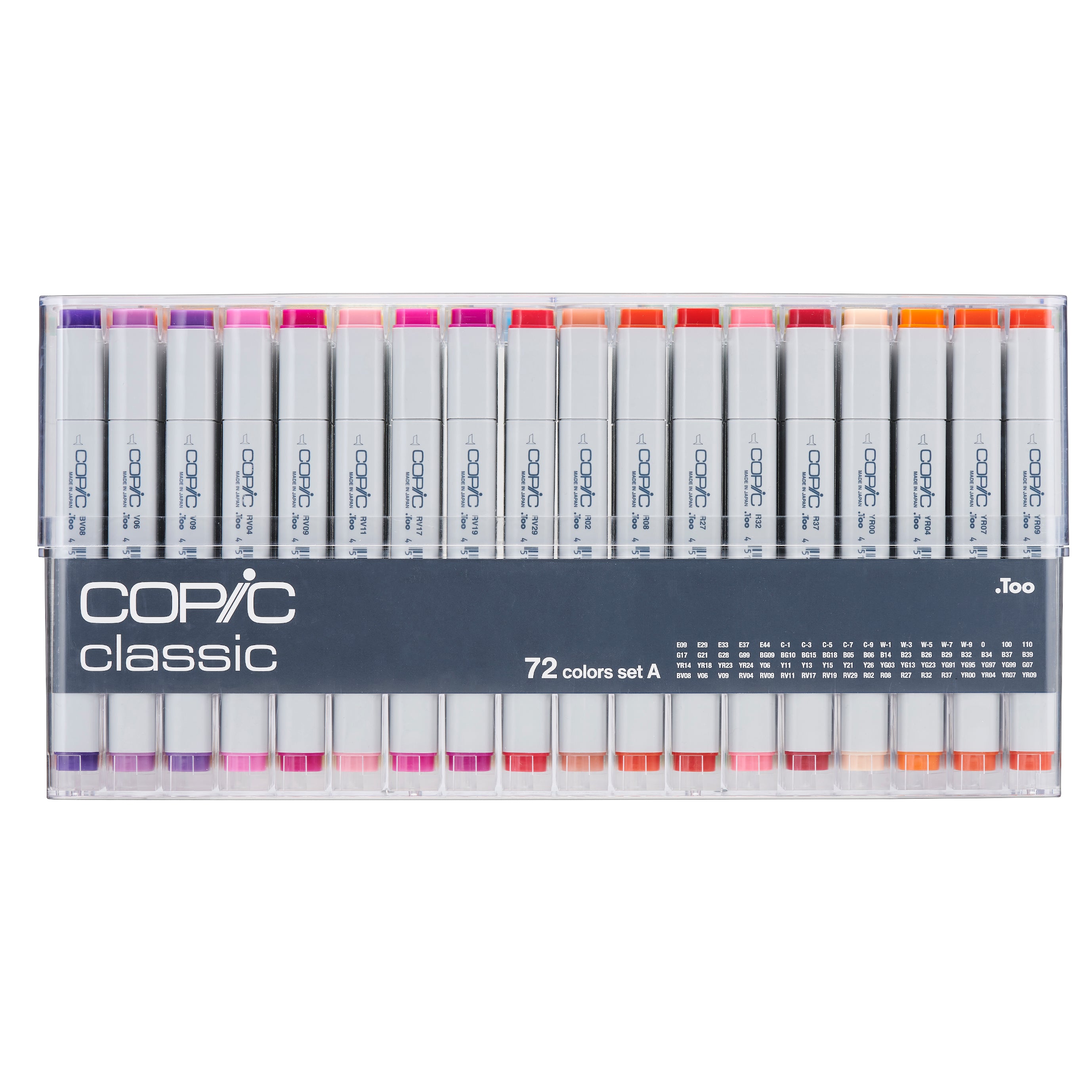 Pennarelli Copic classici a base di alcol 12/36/72/214 Set di colori,  ideali per